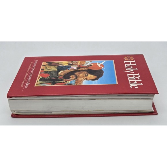 International Children's Bible Thomas Nelson Red Hardcover Illustrated Christian - Picture 3 of 13